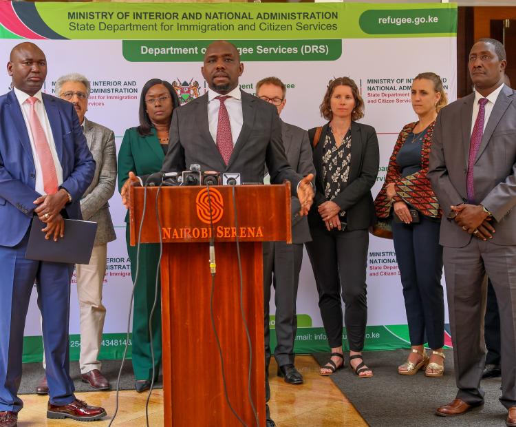 Cabinet Secretary Consultations With Ambassadors, High Commissioners Heads Of International Financial Institutions On Refugee Situation In Kenya